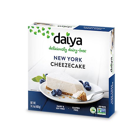 Daiya Cheezecake Dairy Free Gluten Free Soy Free New York - 14.1 Oz