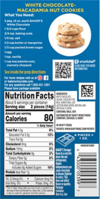 Baker's White Chocolate Premium Baking Bar - 4 Oz - Image 7