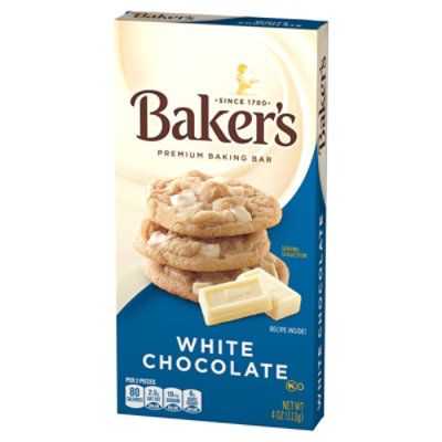 Baker's White Chocolate Premium Baking Bar Box - 4 Oz - Image 4