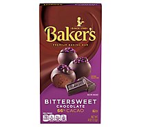 Bakers Baking Bar Premium Bittersweet Chocolate - 4 Oz