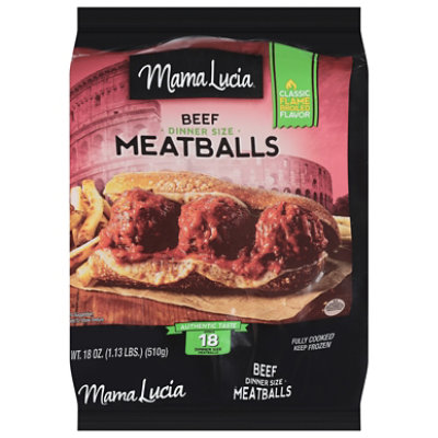 Mama Lucia All Beef Italian-Style Meatballs - 22 Oz - Image 3