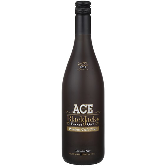 ACE Cider Blackjack 21 In Bottles - 750 Ml