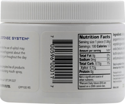 Spry Gum Peppermint Sugarfree - 100 Count - Image 3
