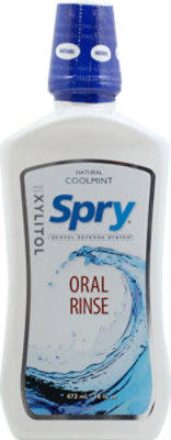 Spry Oral Rinse Natural Coolmint - 16 Oz - Image 2