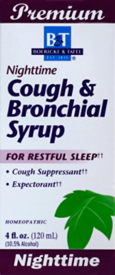 Boericke & Tafel Syrup Cough N Bronc Night - 4.0 Oz - Image 2