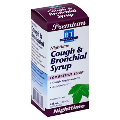 Boericke & Tafel Syrup Cough N Bronc Night - 4.0 Oz - Image 1