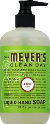 Mrs. Meyers Clean Day Liquid Hand Soap Apple Scent 12.5 ounce bottle - Image 2