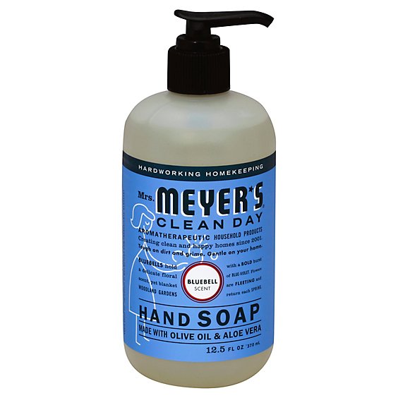 Mrs. Meyers Clean Day Liquid Hand Soap Bluebell Scent 12.5 ounce bottle (Pack of 3)