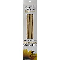 Wally Ear Candle Beeswax Plain - 4 Count - Image 2