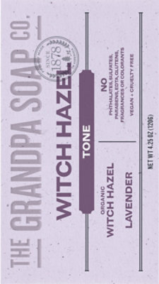 Grandpas Soap Witch-Hazel - 3.25 Oz - Image 5