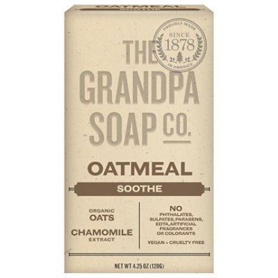 Grandpas Soap Oatmeal Old-Fashioned - 3.25 Oz - Image 2