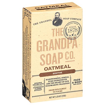 Grandpas Soap Oatmeal Old-Fashioned - 3.25 Oz - Image 1