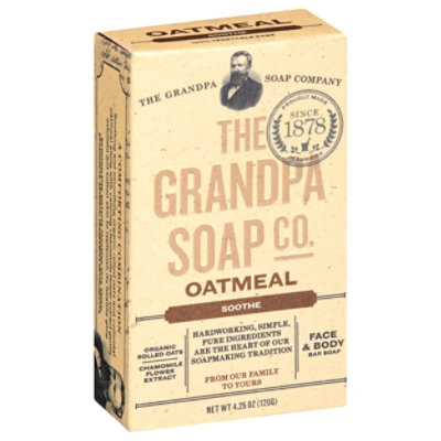 Grandpas Soap Oatmeal Old-Fashioned - 3.25 Oz