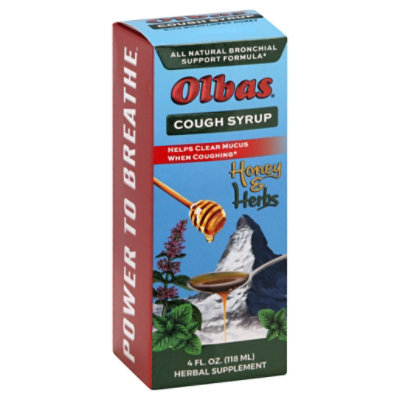 Olbas Cough Syrup - 4.0 Oz - Image 1