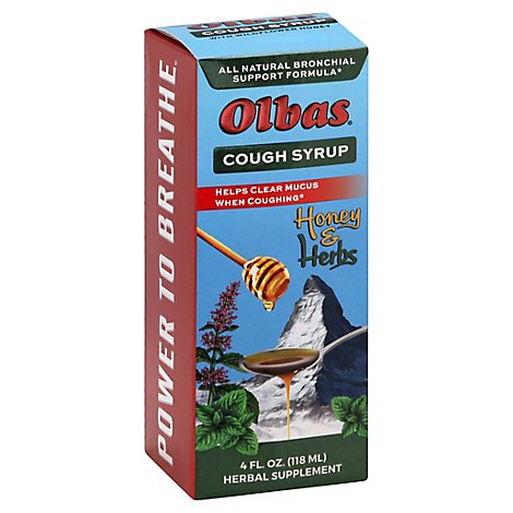 Olbas Cough Syrup - 4.0 Oz