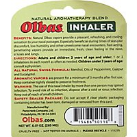 Olbas Inhaler Aromatherapy Natural - .01 Oz - Image 3