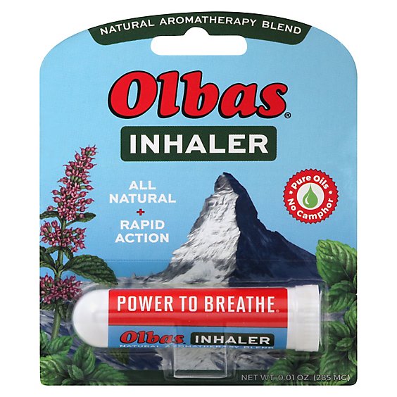 Olbas Inhaler Aromatherapy Natural - .01 Oz