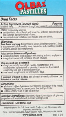 Olbas Cough Drops Herbal Maximum Strength Pastilles - 1.6 Oz - Image 4