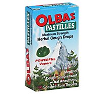 Olbas Cough Drops Herbal Maximum Strength Pastilles - 1.6 Oz