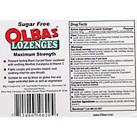 Olbas Cough Suppressant Menthol Maximum Strength Lozenges Black Currant Flavor - 24 Count - Image 4