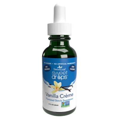 Sweetleaf Stevia Liquid Vnla Crm - 2 Oz