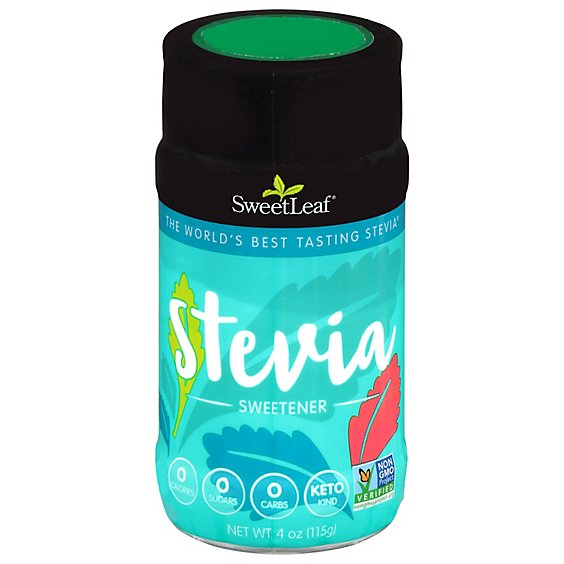 Sweetleaf Stevia Fiber Powder Shaker - 4 Oz