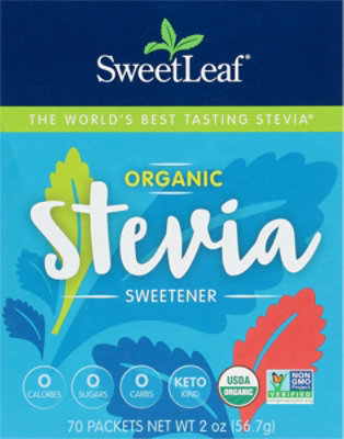 Sweet Stevia Org - 70 Count - Image 2