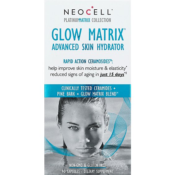 Neocell Platinum Matrix Collection Skin Hydrator Advanced Glow Matrix Capsules - 90 Count