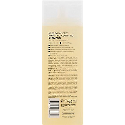 Giovanni 50:50 Balanced Shampoo Hydrating Clarifying for Normal to Dry Hair - 8.5 Oz - Image 5
