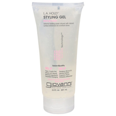 Giovanni L.A. Natural Styling Gel Strong Hold - 5.0 Oz - Image 3