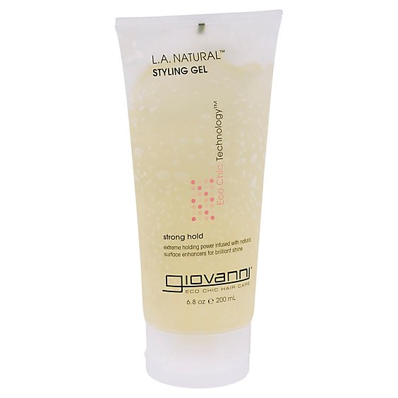 Giovanni L.A. Natural Styling Gel Strong Hold - 5.0 Oz