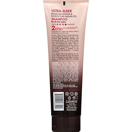 Giovanni 2chic Shampoo Ultra-Sleek for All Hair Types - 8.5 Oz - Image 5