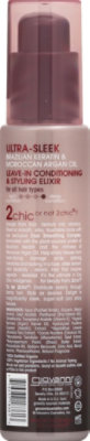 Giovanni 2chic Leave-In Conditioning & Styling Elixir Brazilian Keratin & Argan Oil - 4 Oz - Image 5