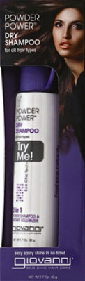 Giovanni Dry Shampoo Powder Power for All Hair Types - 1.7 Oz - Image 2