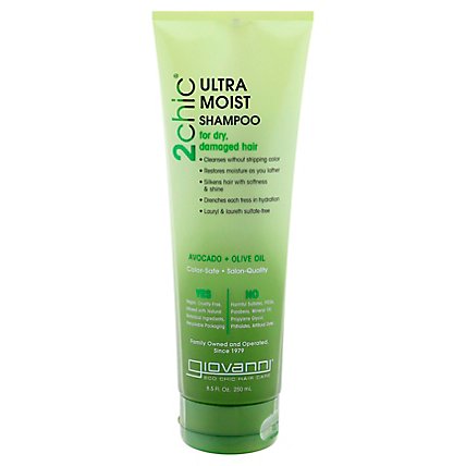 Giovanni 2chic Ultra-Moist Shampoo Avocado & Olive Oil - 8.5 Oz - Image 3