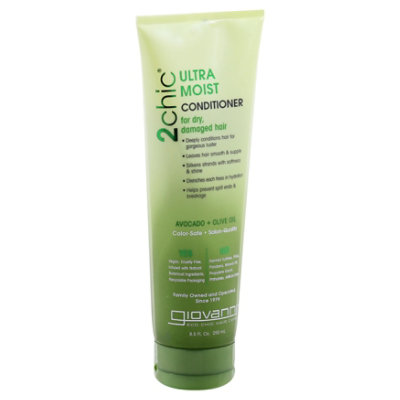 Giovanni 2chic Ultra-Moist Conditioner Avocado & Olive Oil - 8.5 Oz - Image 1