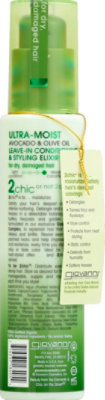 2chic Leave-In Conditioning & Styling Elixir Avocado & Olive Oil - 4 Oz - Image 3