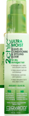 2chic Leave-In Conditioning & Styling Elixir Avocado & Olive Oil - 4 Oz - Image 2