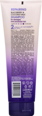 Giovanni 2chic Shampoo Ultra-Repair Blackberry & Coconut Milk - 8.5 Oz - Image 5