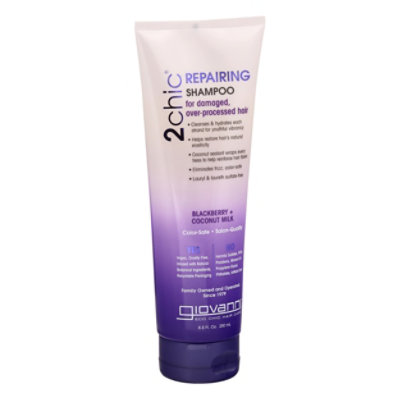 Giovanni 2chic Shampoo Ultra-Repair Blackberry & Coconut Milk - 8.5 Oz - Image 1