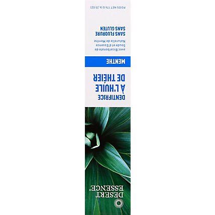 Desert Essence Toothpaste Natural Tea Tree Oil Mint - 6.25 Oz - Image 5
