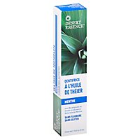 Desert Essence Toothpaste Natural Tea Tree Oil Mint - 6.25 Oz - Image 1
