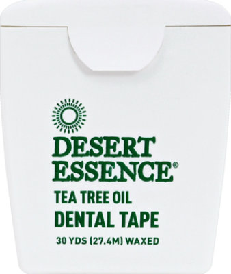 Desert Essence Dental Tape Tea Tree Oil Waxed - 30 Yard - Image 2