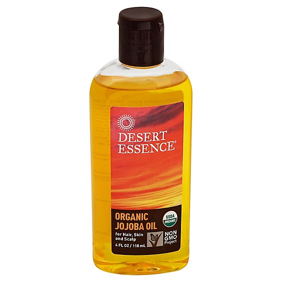 Desert Essence Jojoba Oil Organic - 4 Oz
