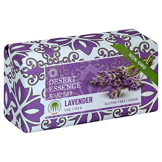 Desert Essence Soap Bar Lavender - 5 Oz
