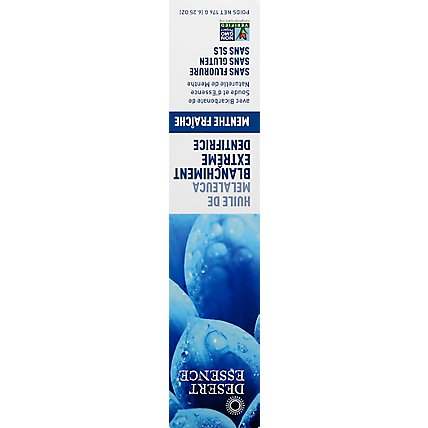 Desert Essence Toothpaste Whitening Plus Natural Tea Tree Oil Cool Mint - 6.25 Oz - Image 5