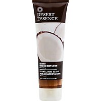 Desert Essence Lotion Hand and Body Coconut - 8 Oz - Image 2
