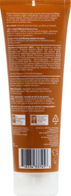 Desert Essence Organics Hand and Body Lotion Spicy Vanilla Chai - 8 Oz - Image 3