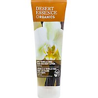Desert Essence Organics Hand and Body Lotion Spicy Vanilla Chai - 8 Oz - Image 2