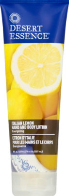 Desert Essence Hand and Body Lotion Italian Lemon - 8 Oz - Image 2